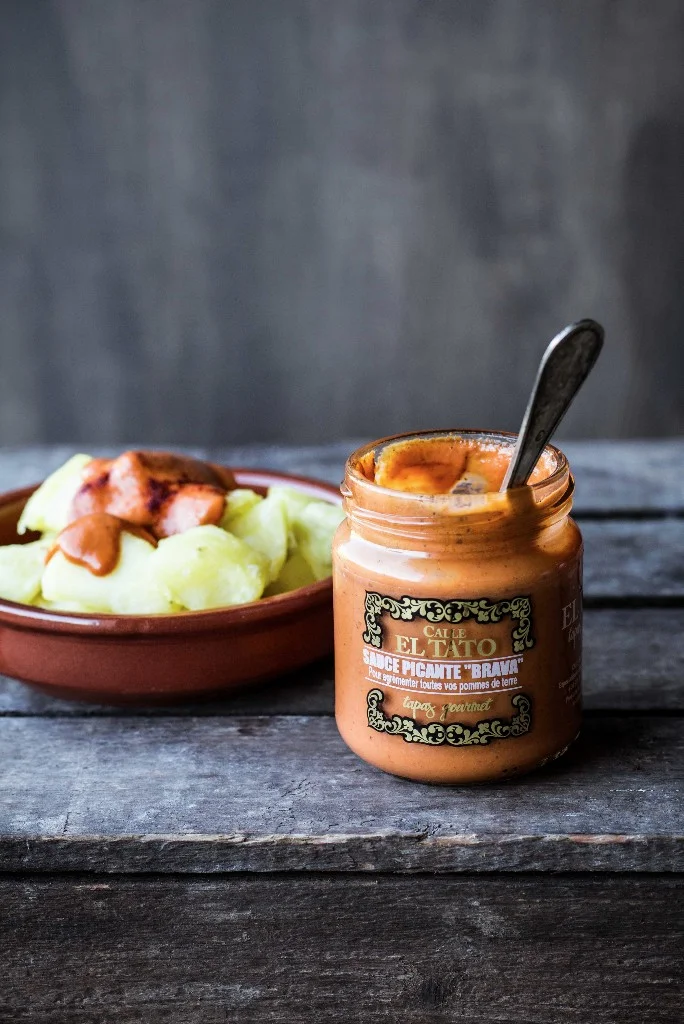 Sauce brava Calle El Tato pour accompagner les patatas bravas ou les légumes vapeur.