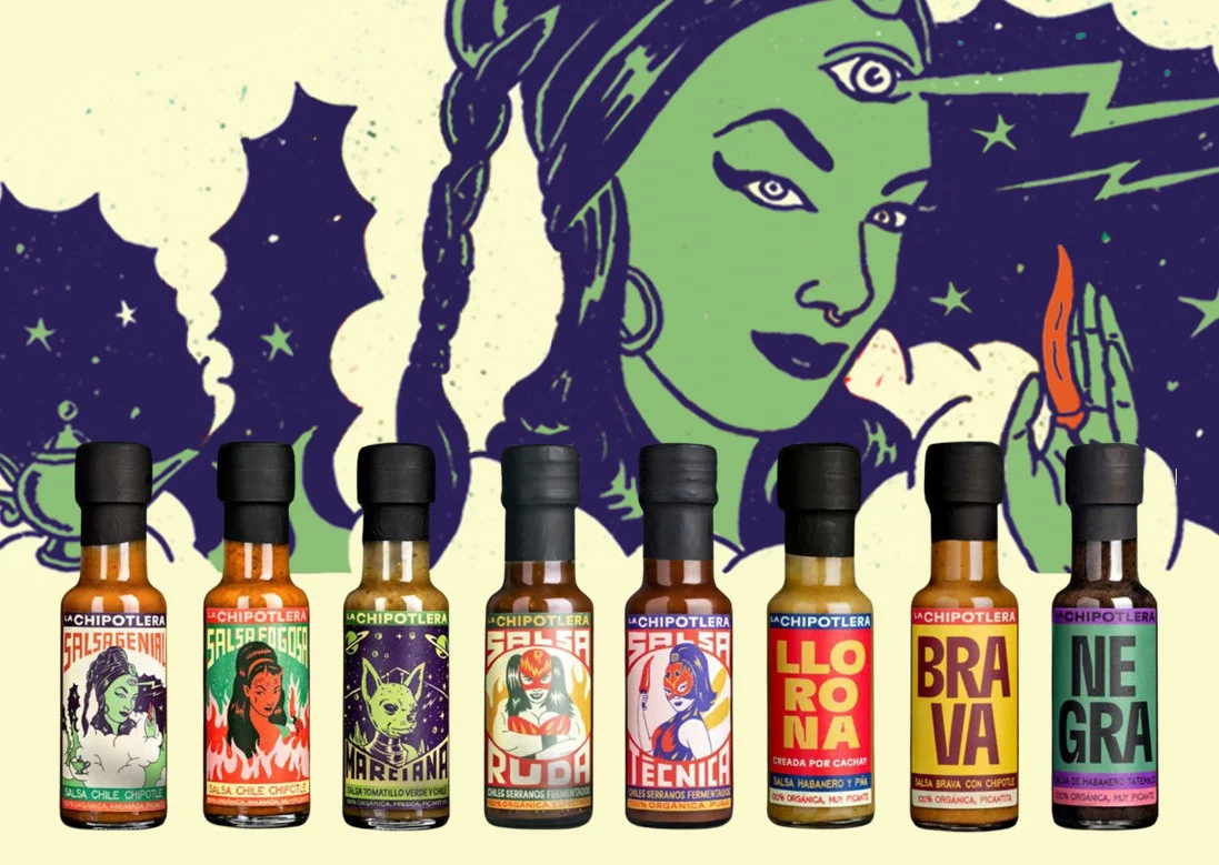 Gamme de sauces piquantes bio artisanales La Chipotlera.