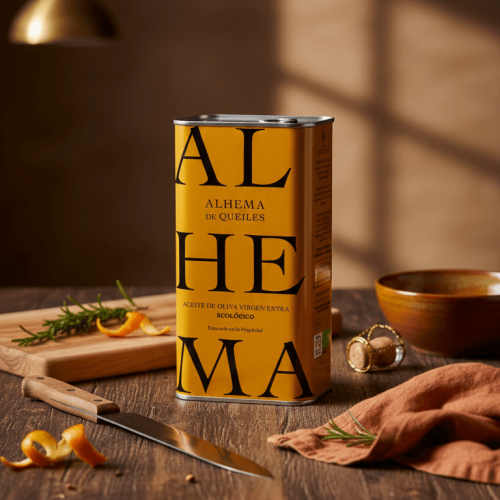 Huile d’olive vierge extra utilisée en cuisine gastronomique