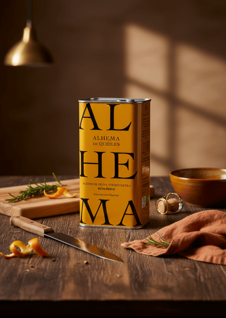Huile d’olive vierge extra utilisée en cuisine gastronomique