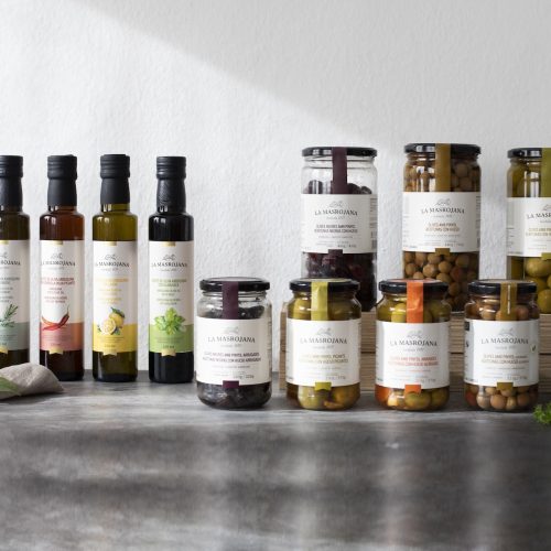 huiles d’olive infusées et olives artisanales La Masrojana