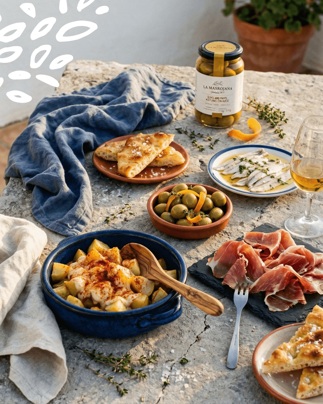 olives arbequina gordal noire aragon apéritif tapas