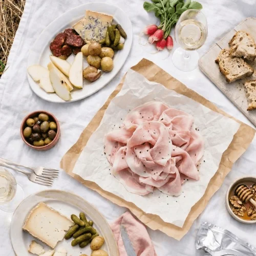 plateau charcuterie ibérique fromage olives dégustation